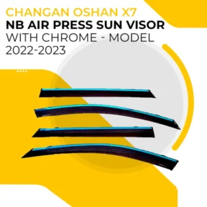 Changan Oshan X7 NB Air Press Sun Visor With Chrome - Model 2022-2023