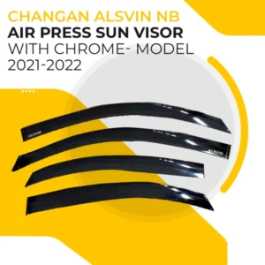 Changan Alsvin NB Air Press Sun Visor With Chrome- Model 2021-2022