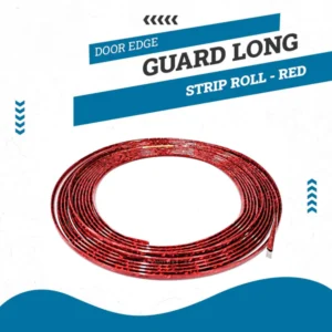 Door Edge Guard Long Strip Roll - Red - Edge Protection Anti-Scratch Buffer Strip