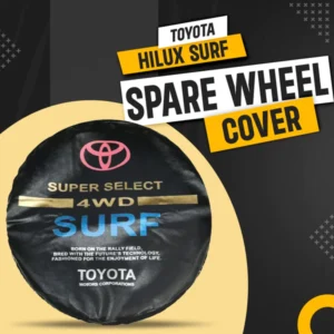Toyota Hilux Surf Spare Wheel Cover - Model 2002-2009