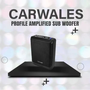 Carwales 6 x 8 Low Profile Amplified Sub Woofer - BSX-S712