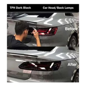 Deep Black Lens Tint Paper 3 FT - Head and Back Lamps