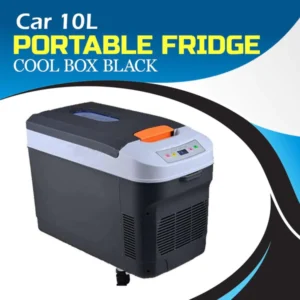 Car 10L Portable Fridge Cool Box Black