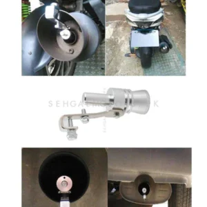Car Exhaust Turbo Whistler Medium - | Fake Blow-off Whistle Sound Muffler Pipe Tip