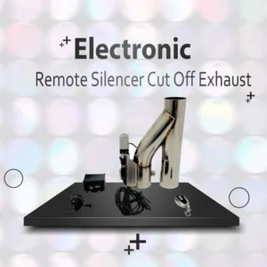 Electronic Remote Silencer Cut Off Exhaust - Stainless Steel Headers Y Pipe Electric Exhaust Cut Out | Cut Out Kit For Exhaust Pipe