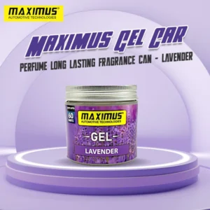Maximus Gel Car Perfume Long Lasting Fragrance Can - Lavender