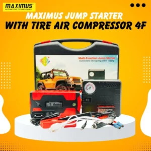 Maximus Jump Starter With Tire Air Compressor 4F High Power