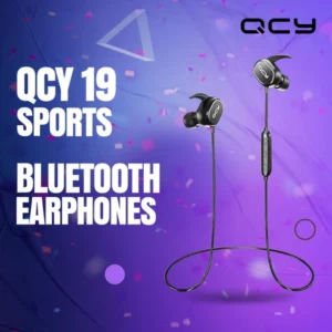 QCY19 Bluetooth Headphones with Mic Wireless Earphones Sports IPX4 Headphone