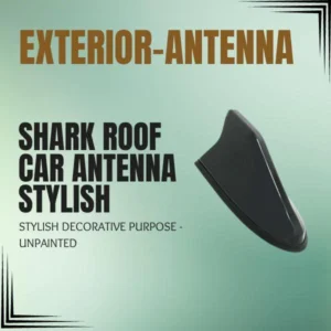 Shark Roof Car Antenna Stylish Decorative Purpose - Unpainted