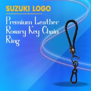 Suzuki Premium Leather Rosary Key Chain Ring