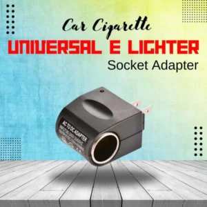 Universal AC to DC Car Cigarette e Lighter Socket Adapter