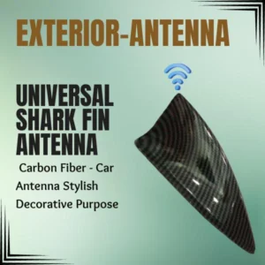 Universal Shark Fin Antenna - Carbon Fiber - Car Antenna Stylish Decorative Purpose