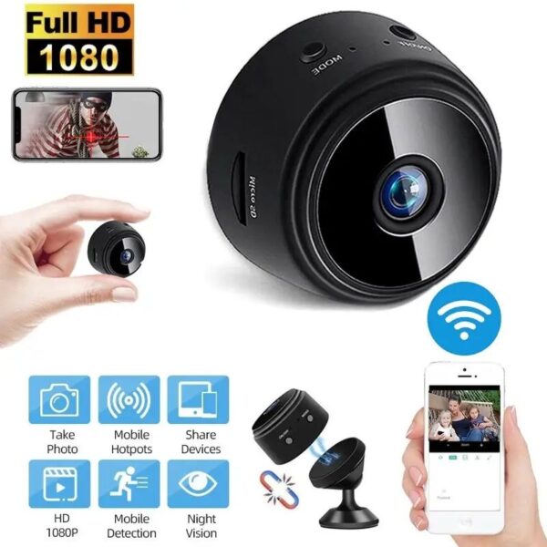 Super Mini A9 1080P HD IP Camera Night Vision Magnetic Body