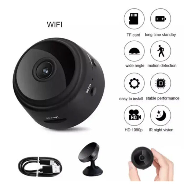 Super Mini A9 1080P HD IP Camera Night Vision Magnetic Body